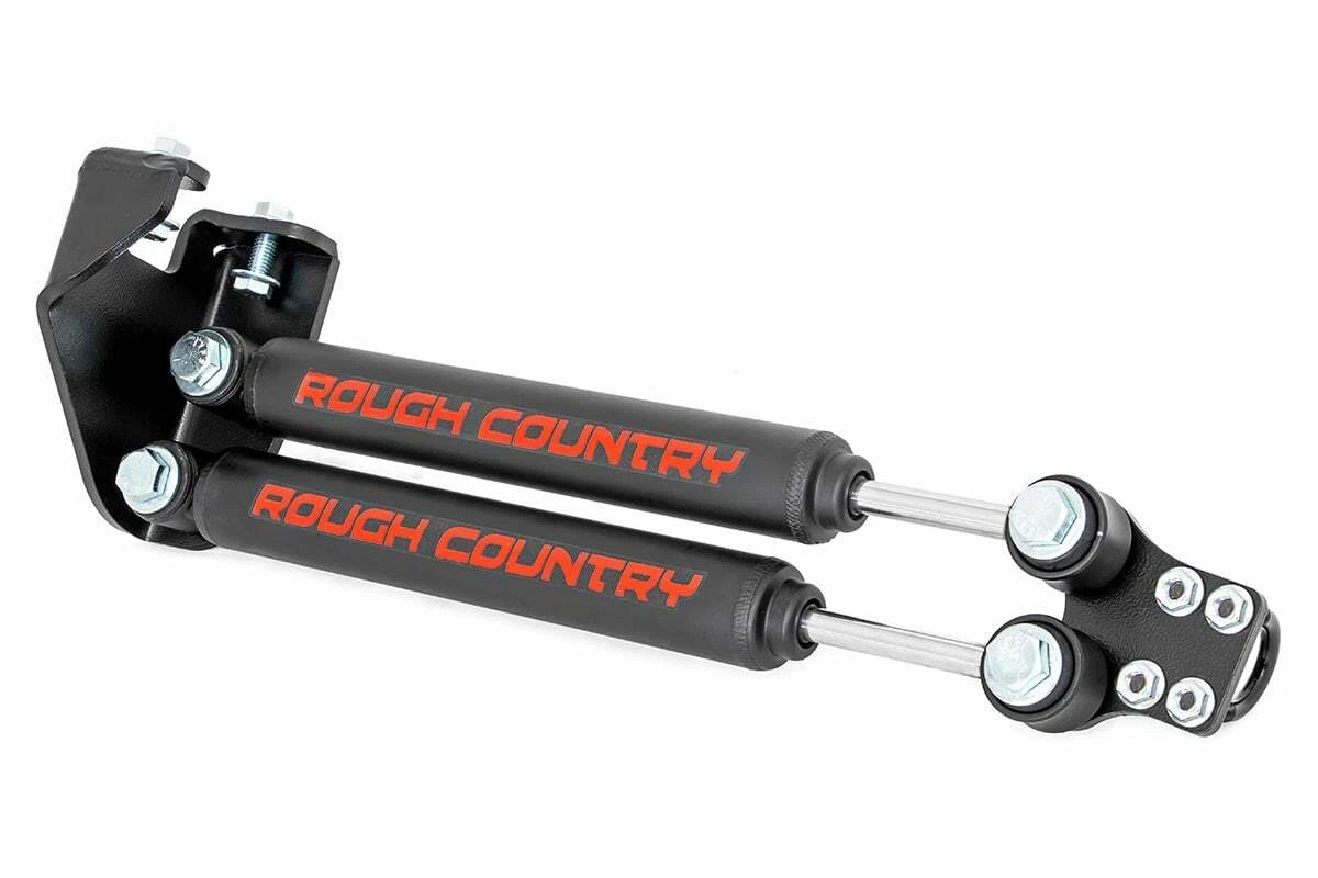 Fits Jeep Wrangler YJ 4WD (1987-1995) Dual Steering Stabilizer 4-6.5_ Lift 87307